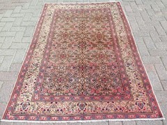 Vintage Anatolia Kayseri Carpet, Wool Area Rugs, Handmade Teppich, Tapi 46″x67″