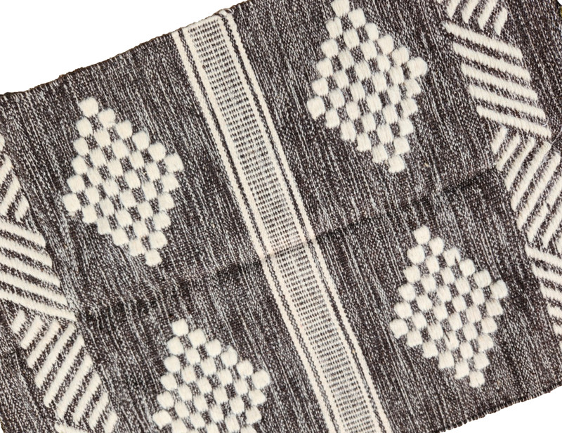 2'x3' KURDISH TRIBAL NOMADIC KELIM RUG REVERSIBLE HAND-WOVEN VINTAGE WOOL gallery