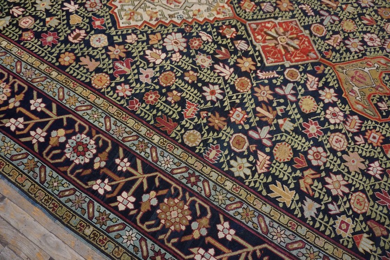 7'x19' Mid 19th Century Antique Caucasian Long and Narrow Wide Galley Karabagh gallery