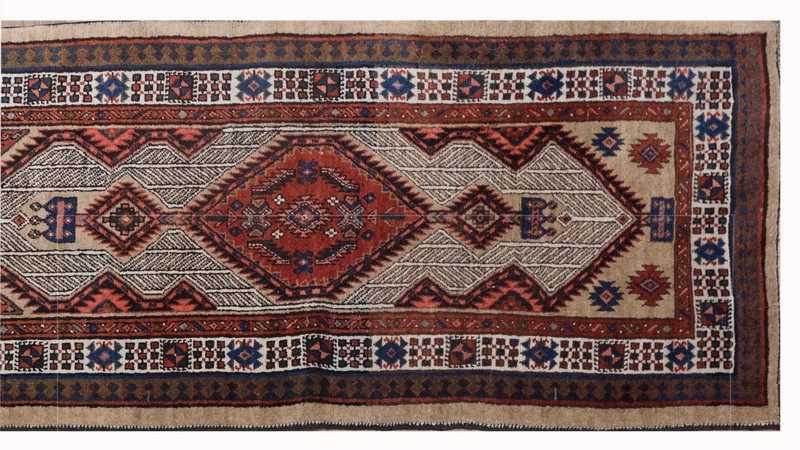 Vintage Turkish Oushak Runner Rug 93 x 345 cm | 3'1" x 11'4" ft Runner, 60+ Yr gallery