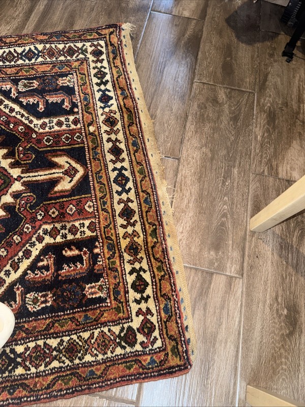 Vintage Persian Style Runner Rug Oriental Tribal Medallion Carpet Decor 149”X41” gallery