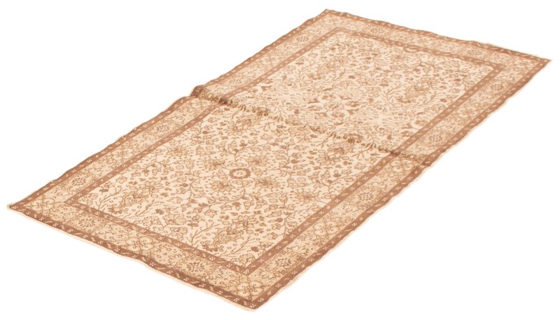Vintage Oriental Hand-Knotted Carpet 3'10" x 7'1" Traditional Wool Area Rug gallery
