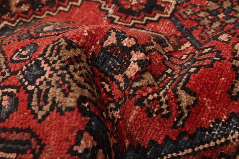 Vintage 3'5" x 5'5" Traditional Hand Knotted Vegetable Dye Wool Area Rug gallery