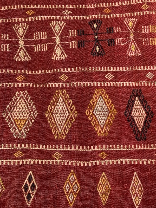 Vintage Manisa Alasehir Cicim Kilim Rug from Turkey (156 cm x 265 cm) gallery
