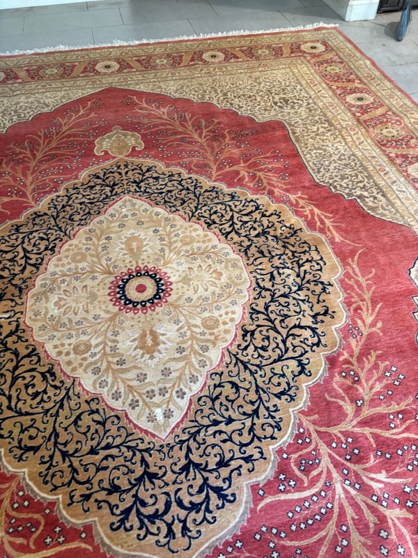 BRAND NEW 12X9. HAND MADE RUG. FULL PILE. CARPET gallery
