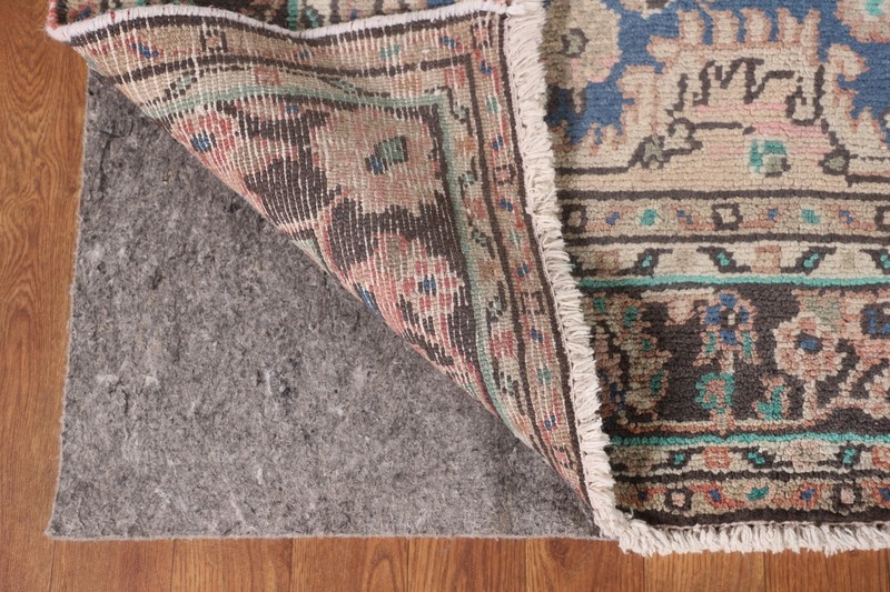 Coral Pink/ Brown Vintage Traditional Rug 7x10 Handmade Wool for Living Room gallery
