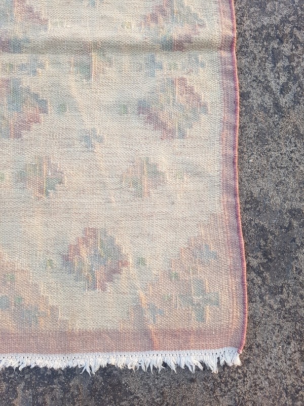 Vintage Traditional Handmade Beautiful Afghani Kilim Floor Rug Carpet 130x68 cm gallery