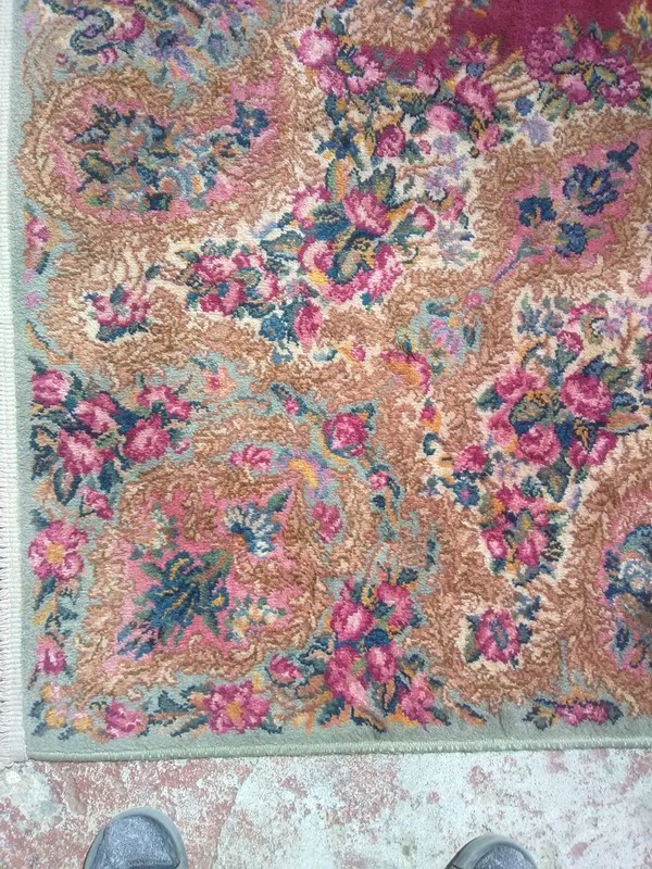 Magnificent Antique High End Karastan Oriental Rug Big 15'x10 Diamond Open Field gallery