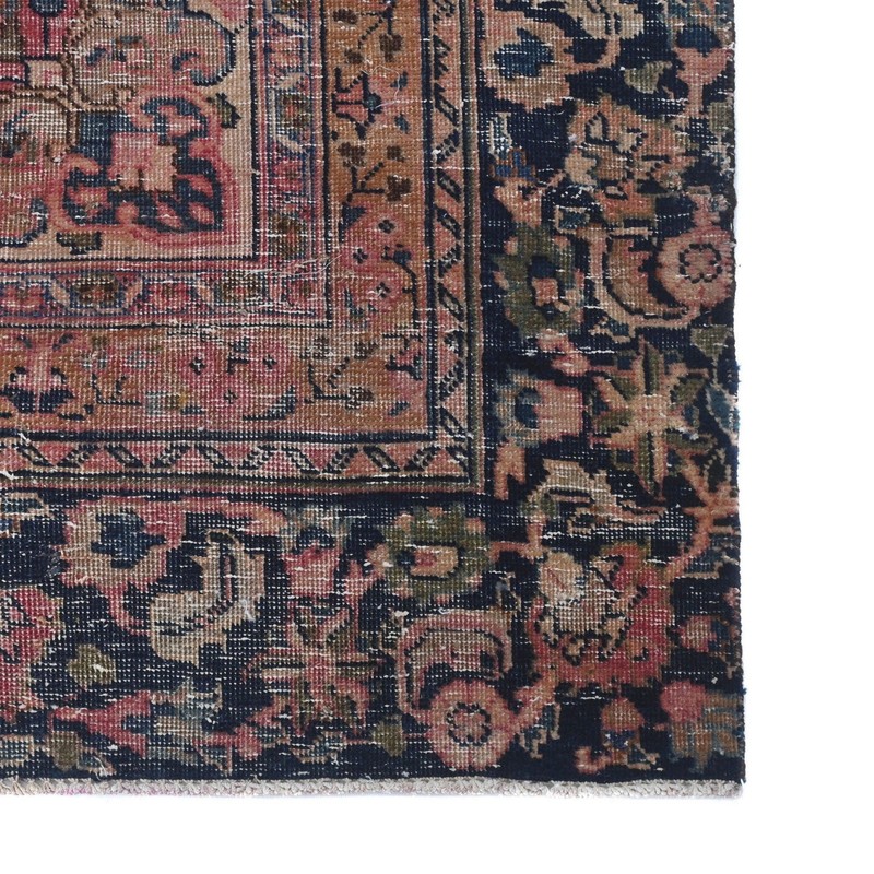 6'10" x 9'8" Sabrina Vintage Hand-Knotted Wool Area Rug gallery