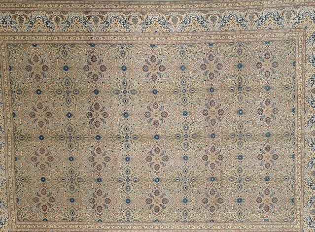 SUPERB KESHAN CARPET, 10'4" X 13'9" gallery
