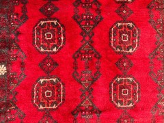 265 X 90cm Vintage Stunning Natural Vegetable Dye Waziri Khunduzi Hallway Runner