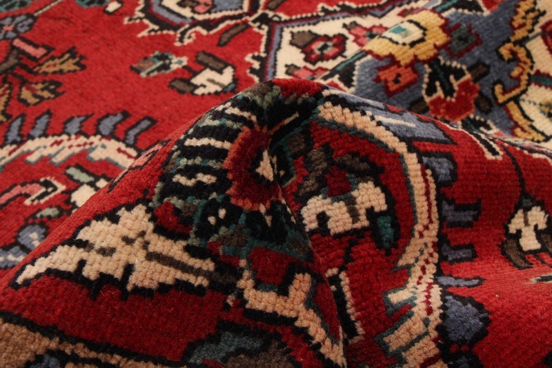 3'5" x 9'3" Vintage Hand-knotted Runner Rug Traditional Oriental Wool Carpet gallery
