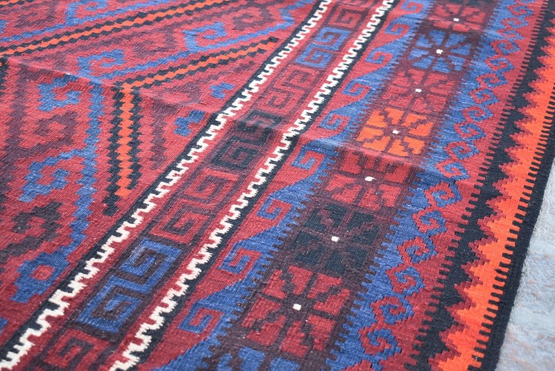 8x16 Ft Handmade Afghan Ghalmouri Kilim Rug Antique Persian Palace Size Area Rug gallery
