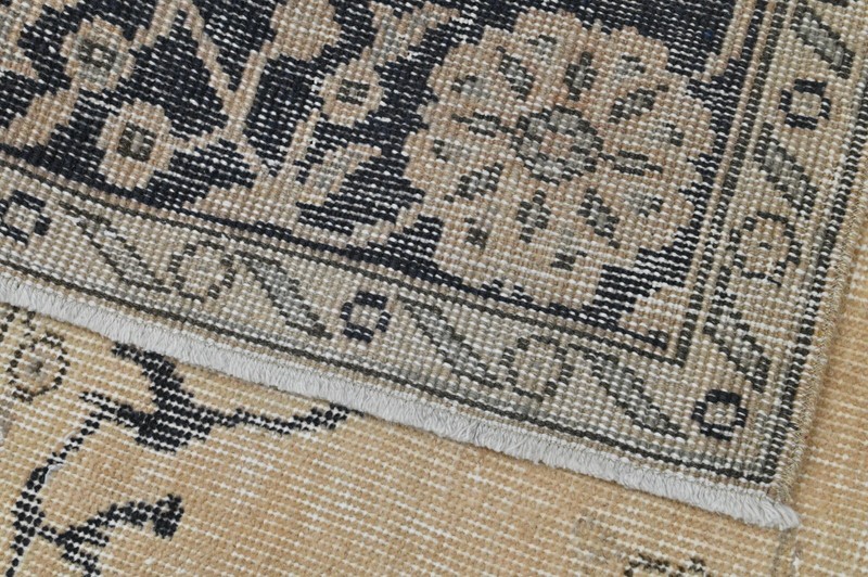 Oushak Turkish Vintage Rug 5x9 Kilim Rug Anatolian Handmade Boho Decor BEIGE gallery