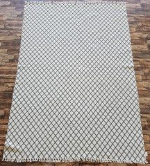 Vintage Handmade Traditional Lovely Moroccan Kilim Floor Rug Carpet 166×117 cm