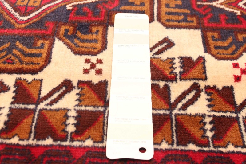 Vintage 3'8" x 6'4" Traditional Hand Knotted Vegetable Dye Wool Area Rug gallery