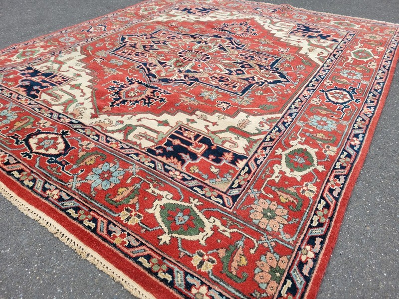 8 x 10 SUPER QUALITY INDO HERIZ SERAPI KAZAK HERIZ RUG TURKISH USHAK CAUCASIAN gallery