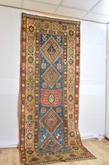 WONDERFUL 1870’S ANTIQUE CAUCASIAN TALISH RUG ***WWS*** Kazak Shirvan