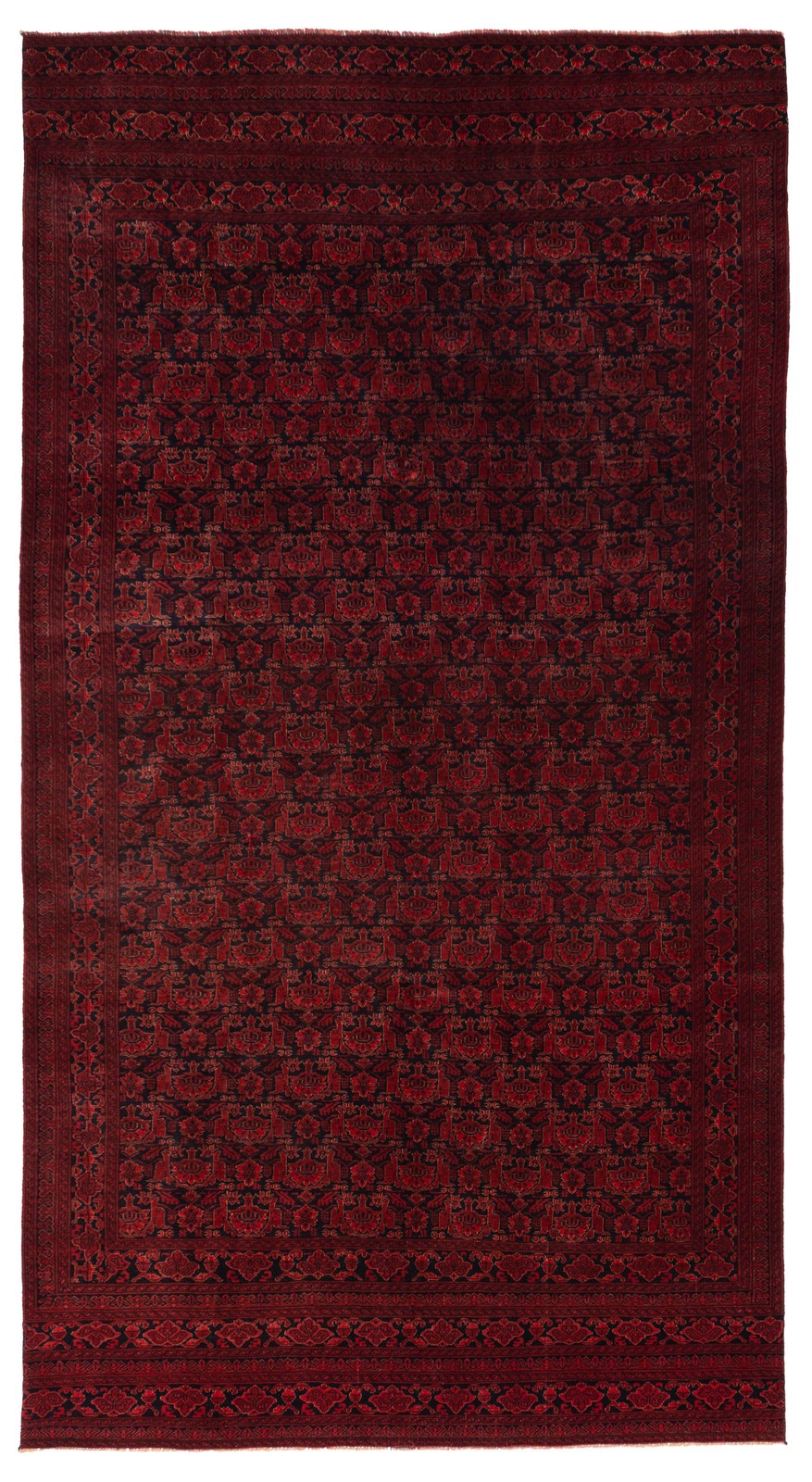 Traditional Vintage Hand-Knotted Area Rug 5'9" x 11'1" Oriental Wool Carpet gallery