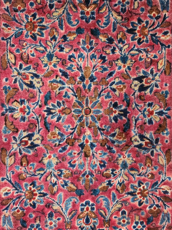 circa 1920s Manchester Kashaan Runner, 2'1" x 4'" gallery