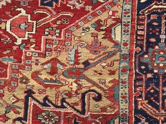 Antique Per’sian Heriz Serapi Rug 7×10