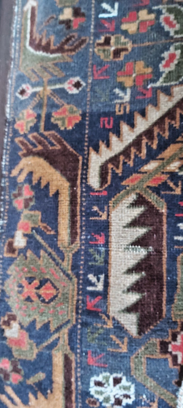 Afghan Baluchi Tribal Rug Hand-Knotted Nomad Balouch Collector 4.6 ft x 2.8 ft gallery