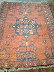 Hand Knotted Wlloen Rug