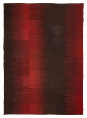 Vintage Hand Woven Area Rug 6’8″ x 9’3″ Traditional Wool Oriental Carpet
