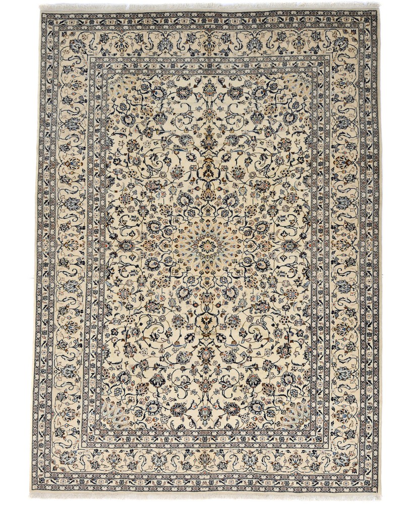 9X13 ft Large Handmade Vintage Oriental Rug Traditional Floral Medallion Carpet
