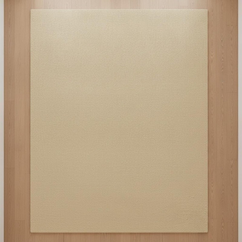 Hand-Tufted Wool Area Rug Solid Pattern Soft Contemporary Carpet for Home Décor gallery
