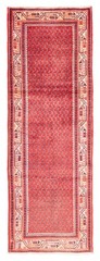 3’5″ x 9’11” Vintage Hand-knotted Runner Rug Traditional Oriental Wool Carpet
