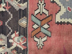 # 1665 Superb Custom Made Old Turkish Tribal Kilim Pillow Cover 16″ by 24″