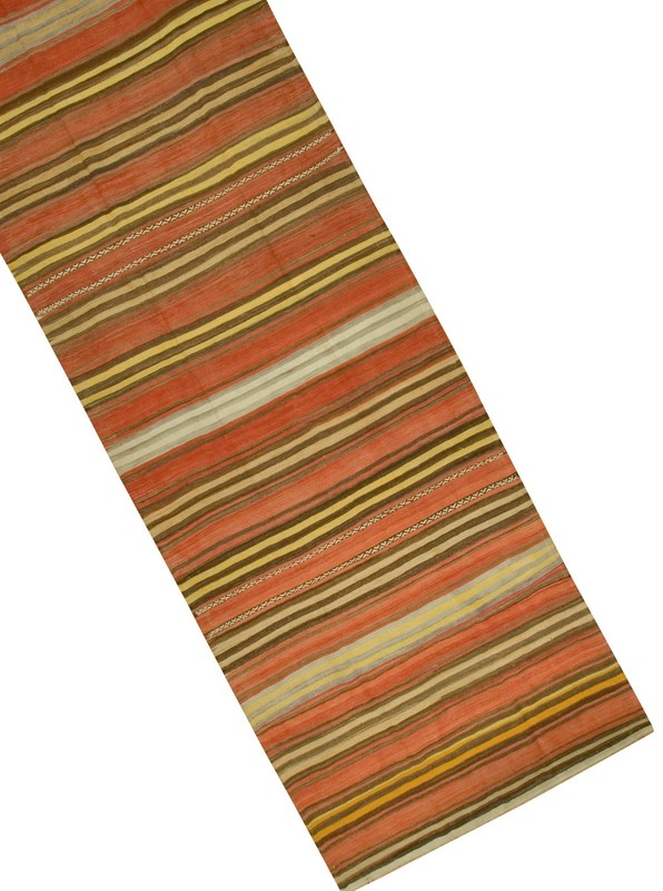 Vintage Turkish Kilim Runner, 5'5 x 16'6 E22349 gallery
