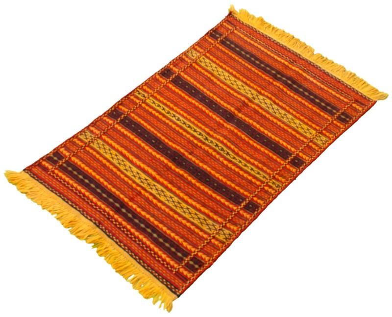 Vintage 3'4" x 5'1" Traditional Wool Hand Woven Oriental Area Rug gallery