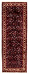 3’5″ x 10’2″ Vintage Hand-knotted Runner Rug Traditional Oriental Wool Carpet