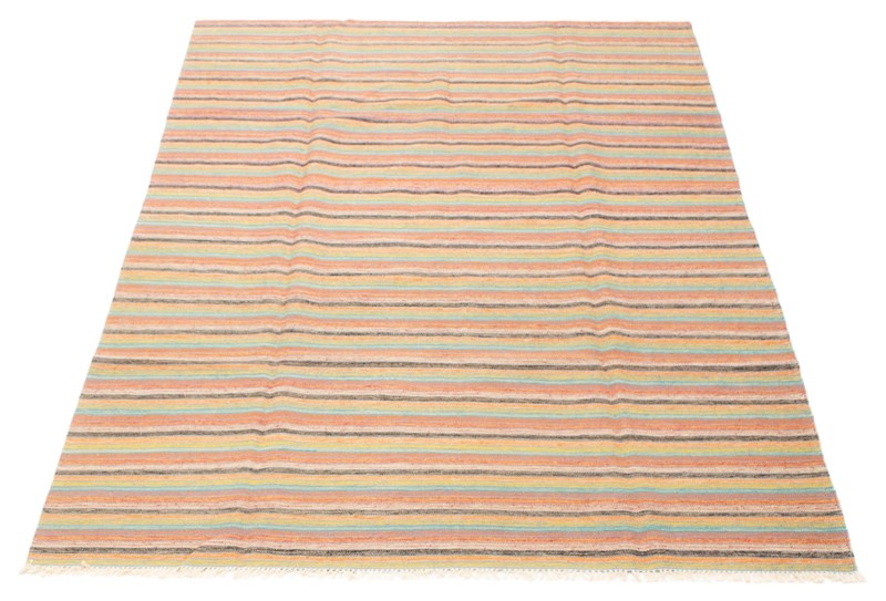 Vintage Hand Woven Area Rug 5'7" x 8'0" Traditional Wool Oriental Carpet gallery
