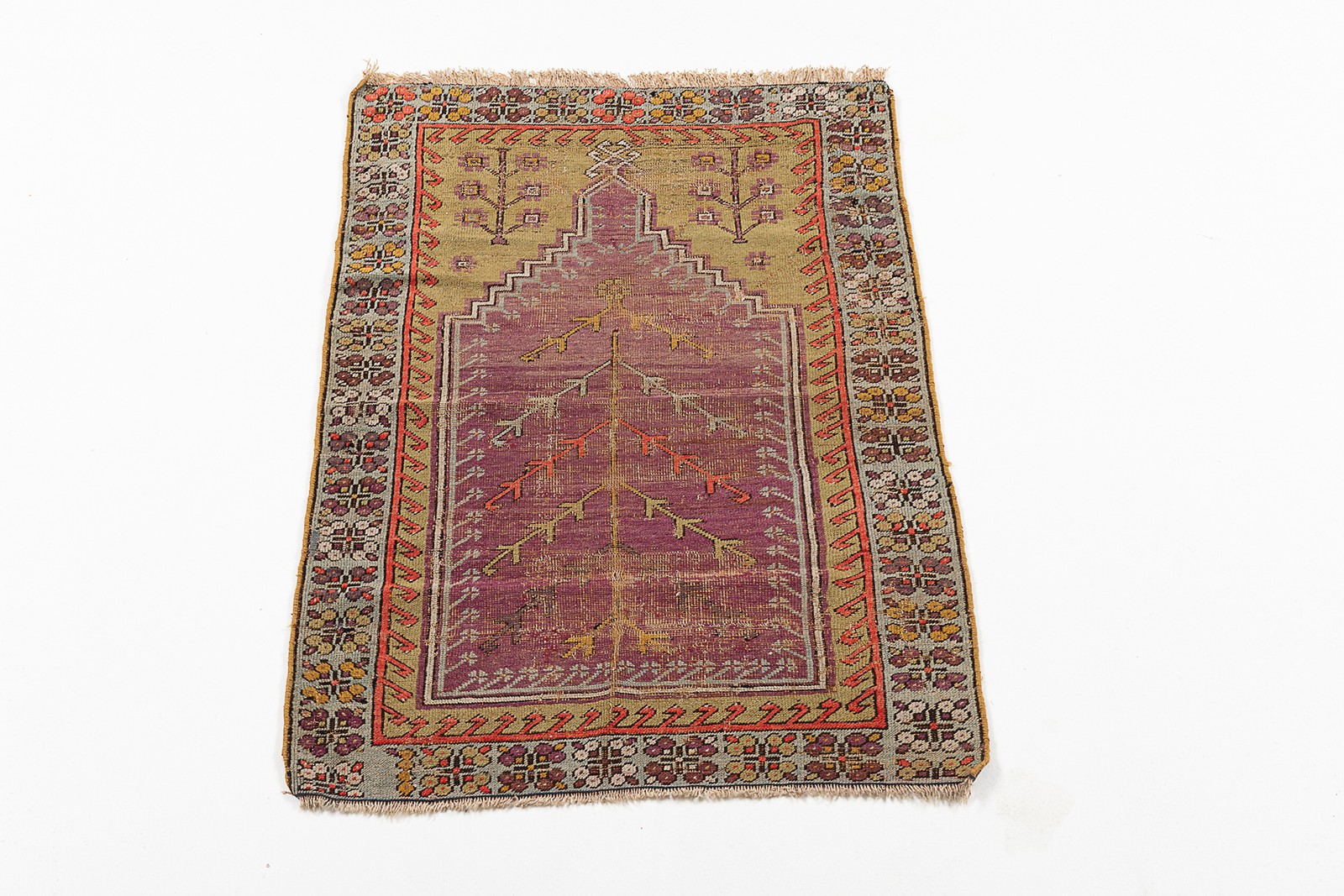 Vintage Tappeto Carpet Tapis Teppich Alfombra Rug Tapiet 145x96 CM gallery