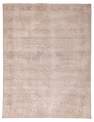 Vintage 9’6″ x 12’4″ Traditional Hand Knotted Vegetable Dye Wool Area Rug