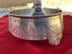 ANTIQUE 19th CENTURY IMPERIAL RUSSIAN SOLID SILVER BASKET BY { ALEXANDER FULD }