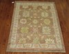 Modern Turkish Oushak Ushak Rug Size 5'2''x6'11'' gallery