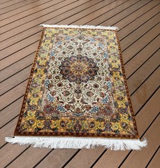 High Quality Silk Rug Wall Hanging Pictorial Persiann’ Silk Rug Carpet 3×5 Ft