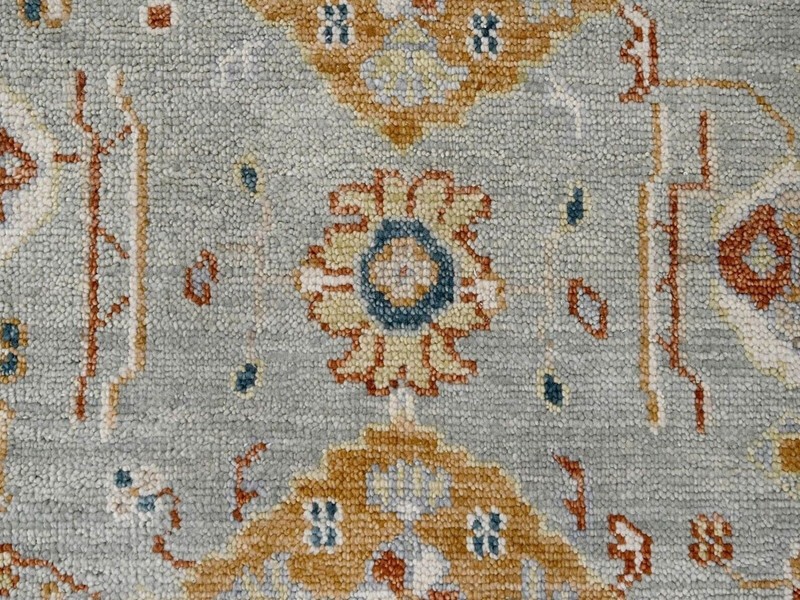 Stunning Vegy Dye,Wool Pile Legendary Oushak Rug 10'1"x13'10" gallery