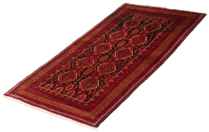 Vintage Hand-Knotted Area Rug 3'6" x 6'9" Traditional Wool Carpet gallery