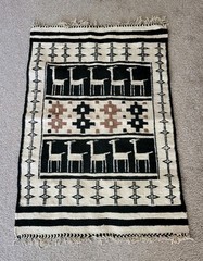 Vintage Area Rug 46″x31″ Used