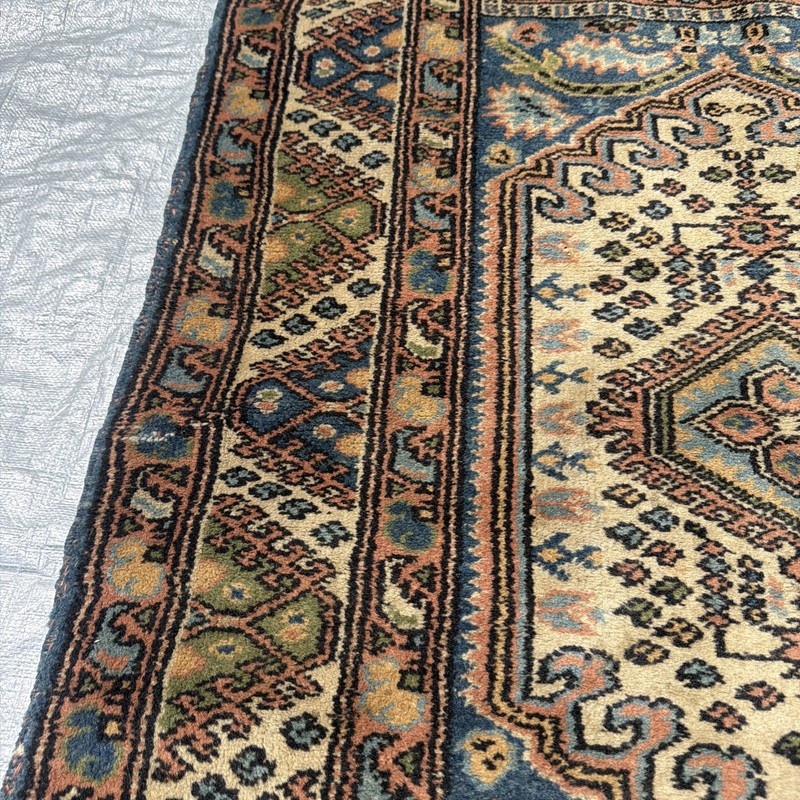 Vintage wool Oriental Area Rug Accent 50”-33” gallery