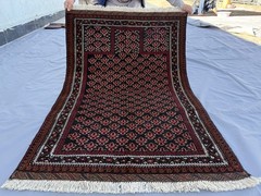 Fine Hand Knotted Afghan Prayer Rug 3×5 ft Antique Persian Style Tribal Carpet