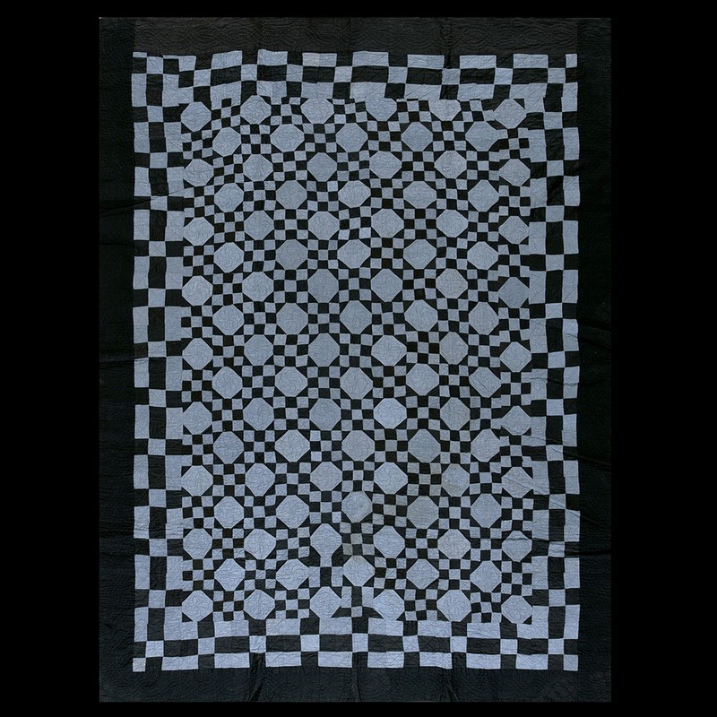 6X9 Antique American Quilts Wool Area Rug 1920 gallery