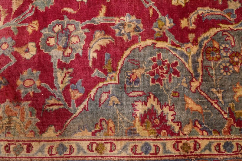 Vintage Traditional Hand-Knotted Area Rug 9'5" x 13'0" Oriental Wool Carpet gallery