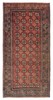 Vintage Hand-Knotted Area Rug 4'2" x 8'2" Traditional Oriental Wool Carpet gallery