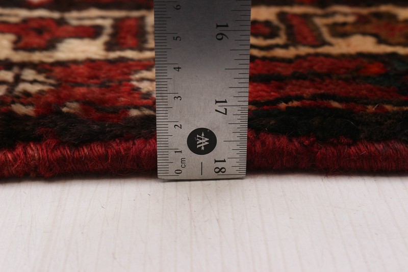 Vintage Hand-knotted Runner Rug 3'7" x 12'11" Traditional Oriental Wool Carpet gallery